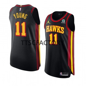 Dres Atlanta Hawks Trae Young 11 Jordan 2022-23 Statement Edition Crno Swingman - Muške